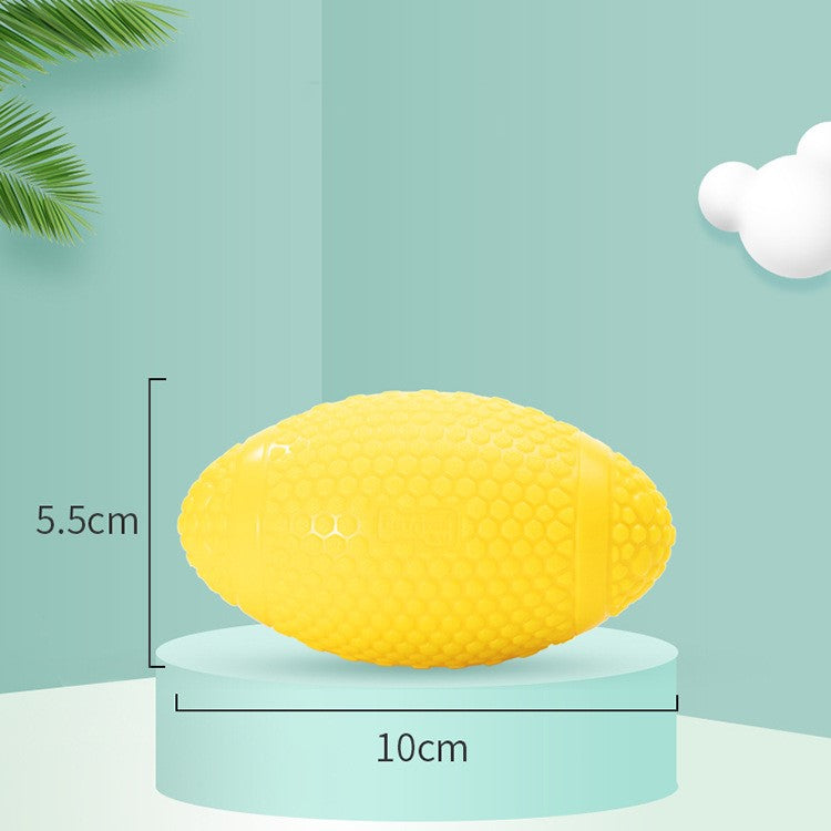 Rugby Tennis Ball Dog Bite Toy
