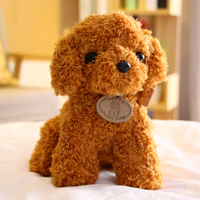 Soft Teddy Plush Toy for Dogs in Multiple Colors