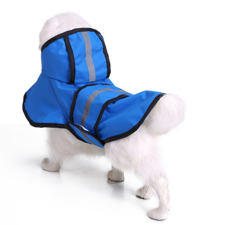 Dog Raincoat Poncho in Multiple Colors