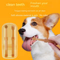 Pet Silicone Toothbrush Set for Dogs