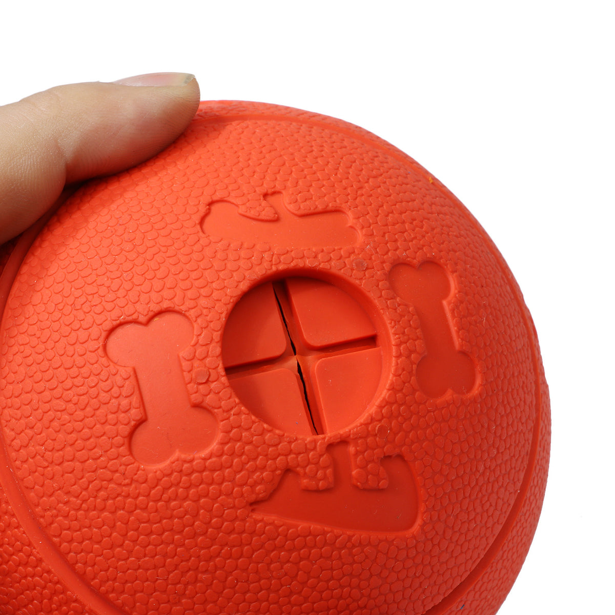 Interactive Treat Dispensing Dog Toy Ball in Multiple Colors