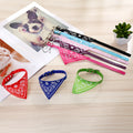 Dog Collar Triangle Saliva Towel in Multiple Colors