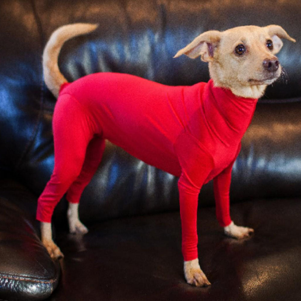 Cozy Dog Jumpsuit Pajamas in 5 Colors