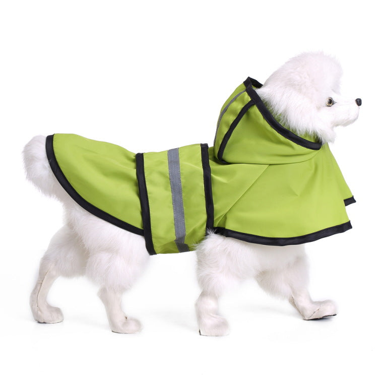 Dog Raincoat Poncho in Multiple Colors