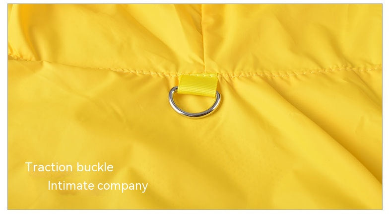 Four-Leg Hooded Dog Raincoat