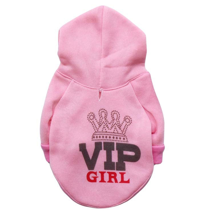 Pink Knit Pullover Dog Sweater