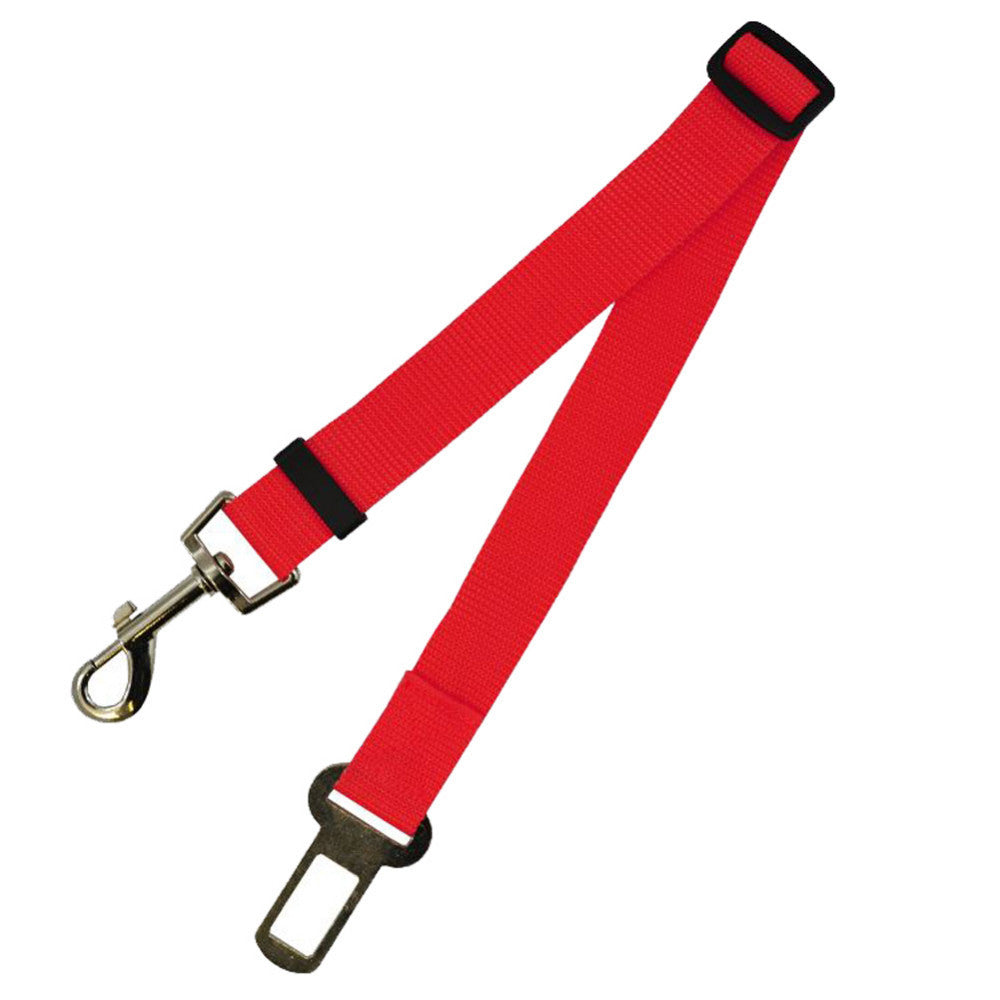 Adjustable Dog Car Seat Belt Strap in Multiple Colors