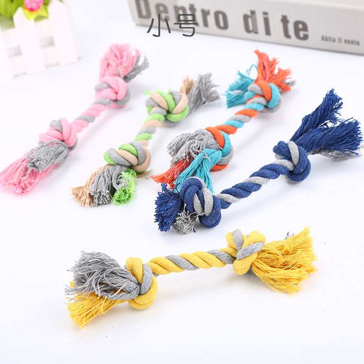 Cotton Rope Dog Toy in Multiple Colors