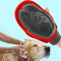 Dog Fur Grooming Massage Brush in Black