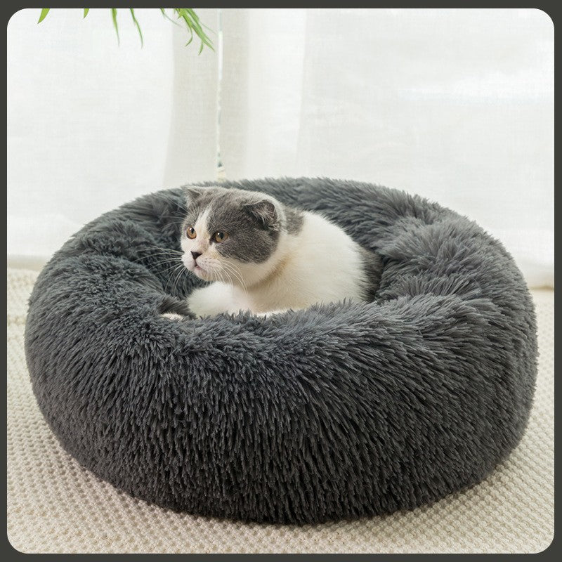 Plush Winter Dog Bed in Multiple Sizes