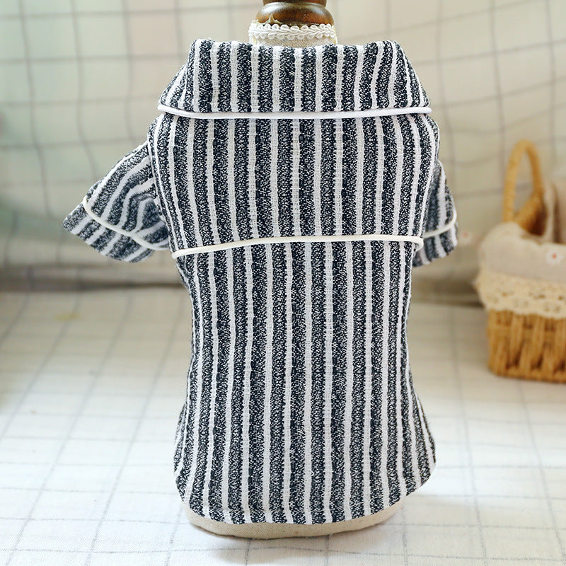 Cozy Dog Bathrobe and Pajamas Set