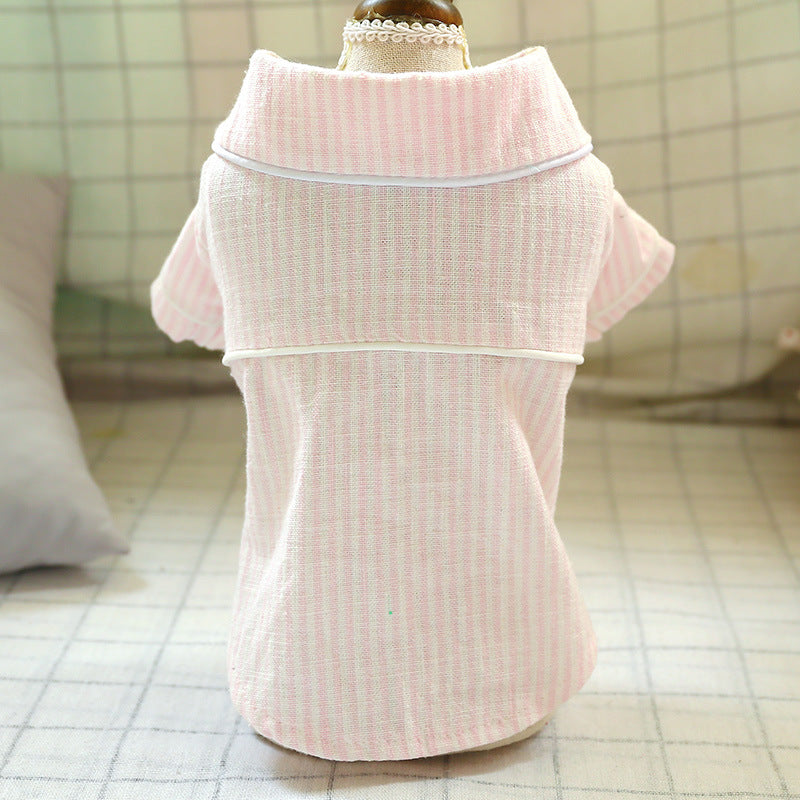 Cozy Dog Bathrobe and Pajamas Set