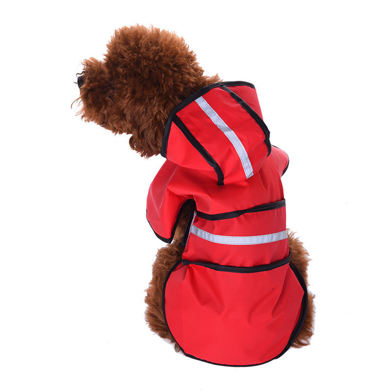 Dog Raincoat Poncho in Multiple Colors