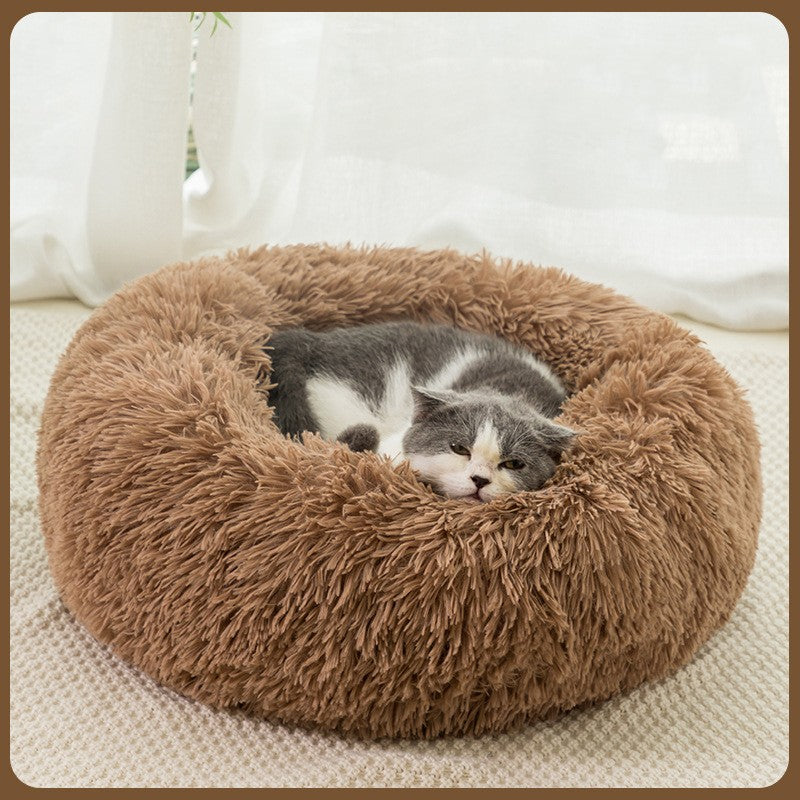 Plush Winter Dog Bed in Multiple Sizes