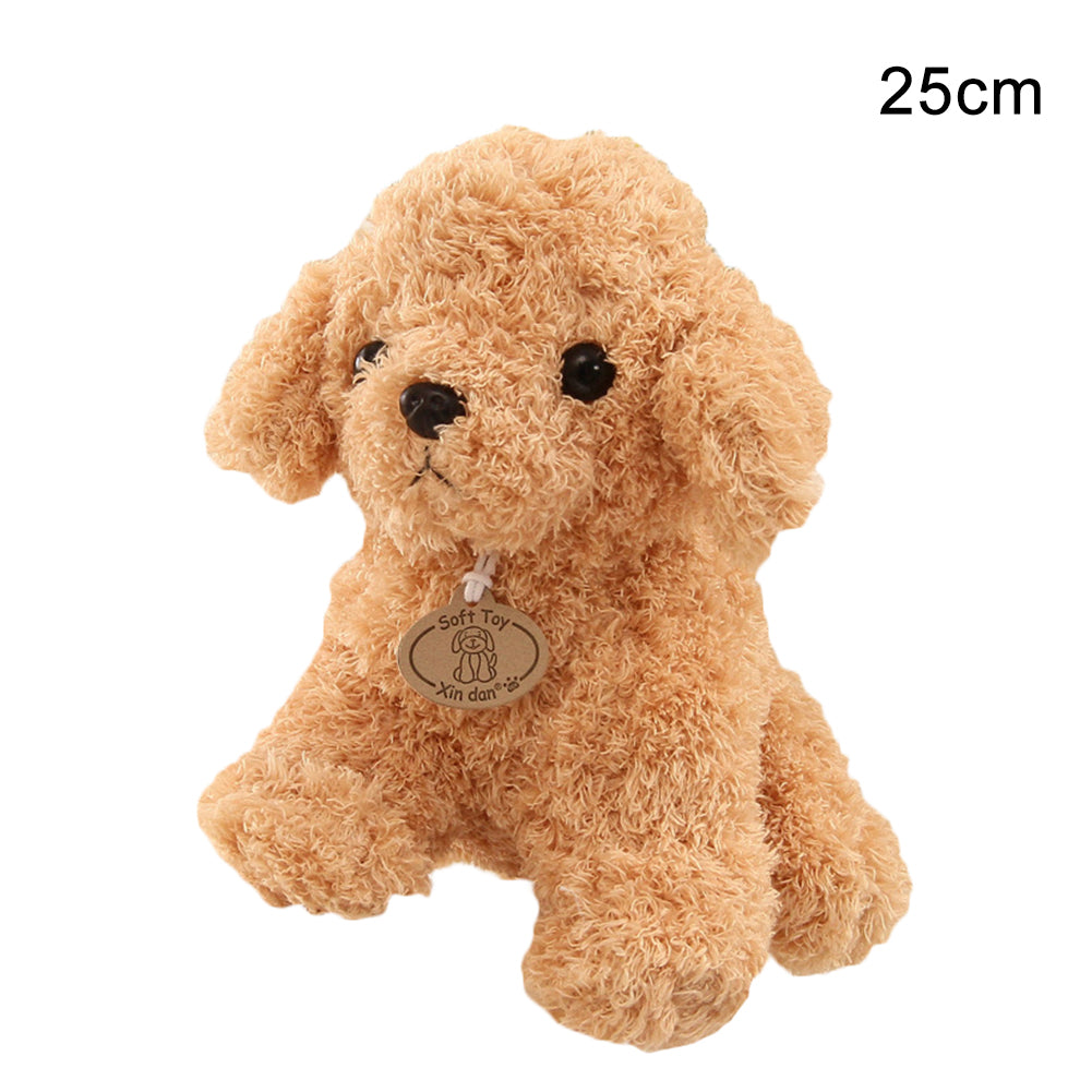 Soft Teddy Dog Plush Toy in Multiple Colors