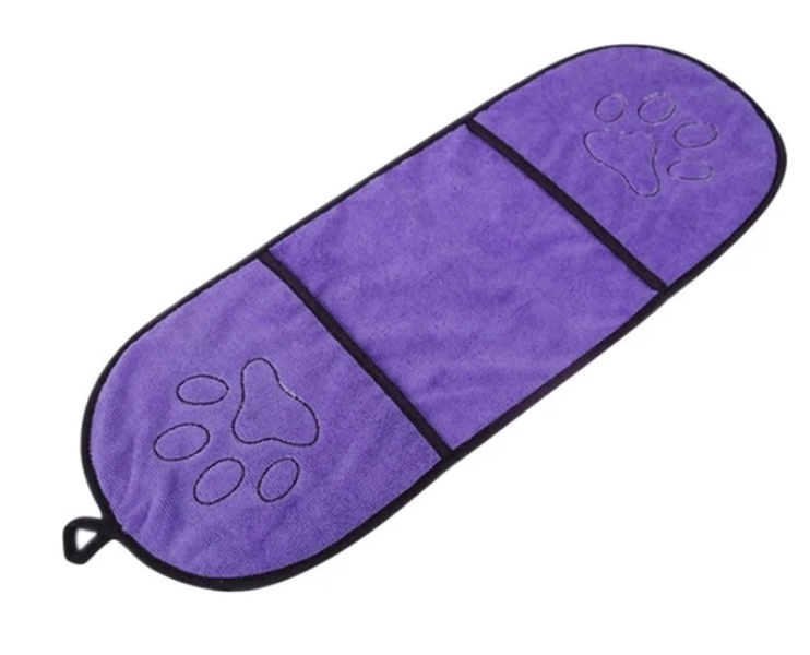 Super Absorbent Dog Bath Towel in Multiple Colors