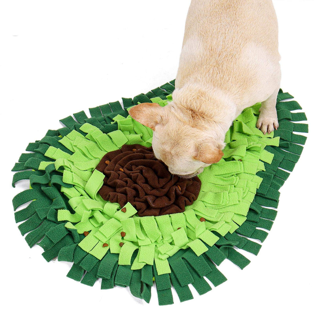 Dog Sniffing Mat with Interactive Puzzle Feeding Game
