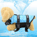 Dog Swimsuit Vest in Blue, Orange, Green and Pink