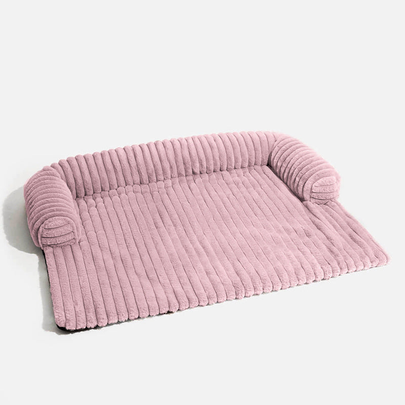 Soft Cushioned Dog Bed in Multiple Colors