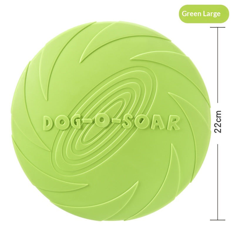 Bite-Resistant Flying Disc Fetch Toy in 6 Colors