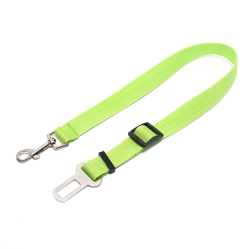 Adjustable Dog Car Seat Belt Strap in Multiple Colors