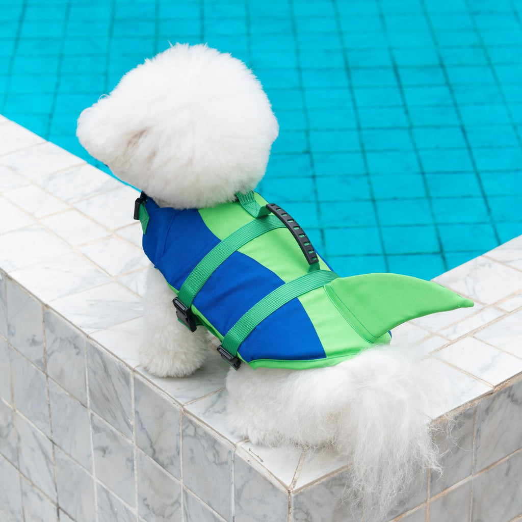 Dog Swim Vest with Grab Handle in Multiple Colors