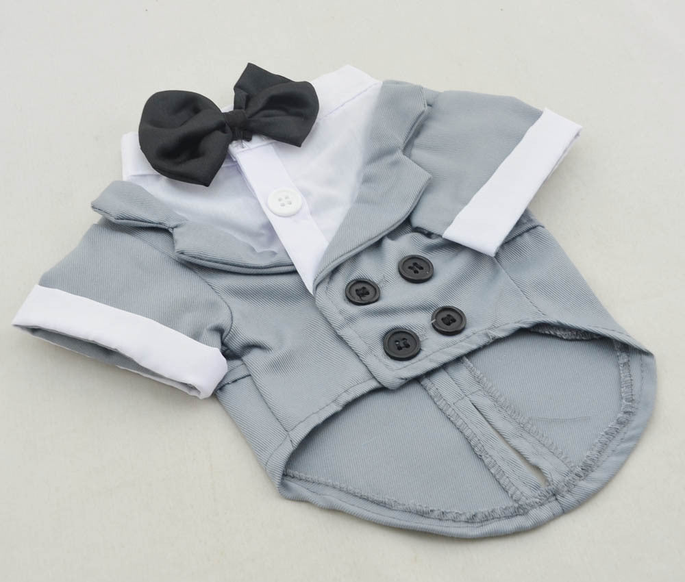 Elegant Bow Tie Dress For Big Dogs
