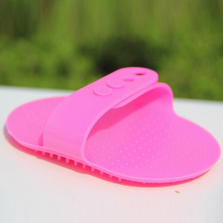 Soft Silicone Dog Bath Brush in Multiple Colors