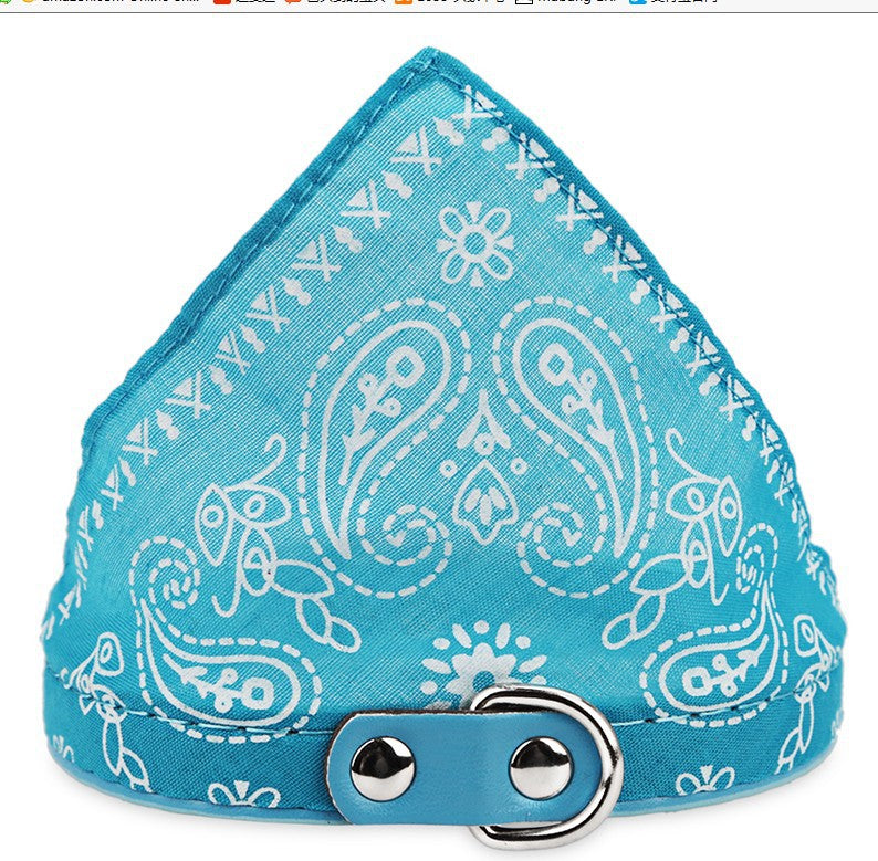 Dog Collar Triangle Saliva Towel in Multiple Colors