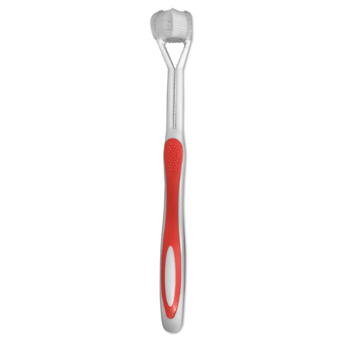 Three-Sided Toothbrush for Dogs