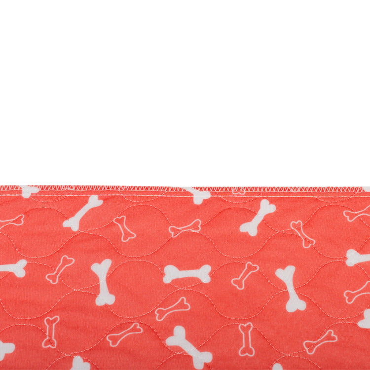 Dog Training Pad with Bone Print Design