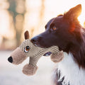 Large Squeaky Plush Dog Toy Puppy & Monkey