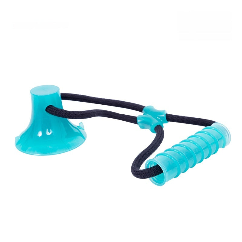 Natural Rubber Chew and Fetch Toy with Rope