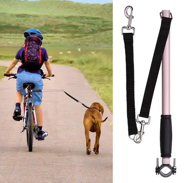 Bicycle Dog Walking Leash for Hands-Free Control