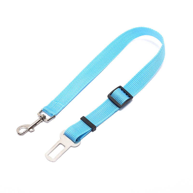 Adjustable Dog Car Seat Belt Strap in Multiple Colors