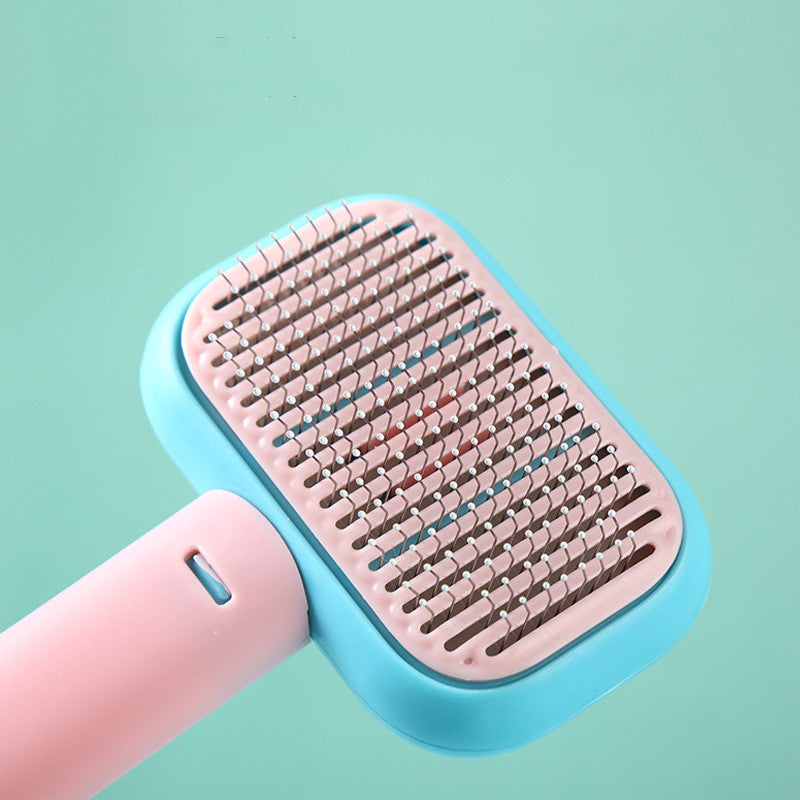 Self-Cleaning Slicker Brush for Dogs