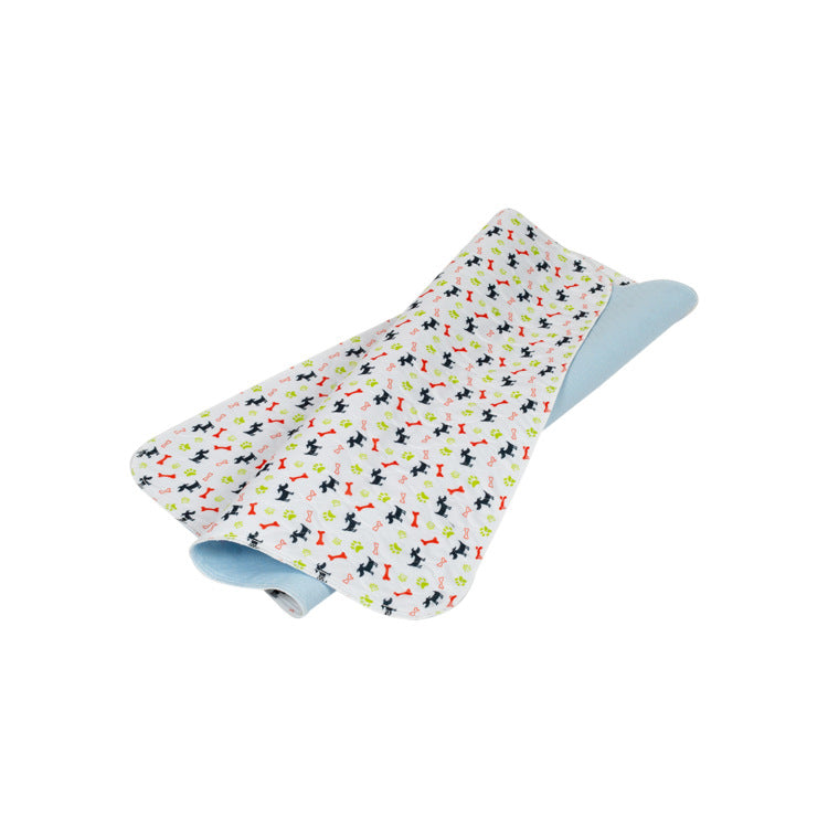 Dog Training Pad with Bone Print Design