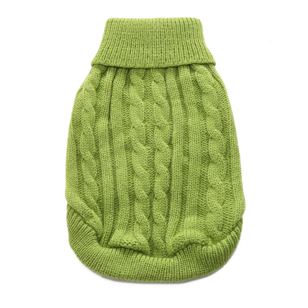 Colorful Knit Pullover Dog Sweater