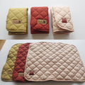 Cotton Warm Sofa Cushion Dog Quilt Wine Red and Pink