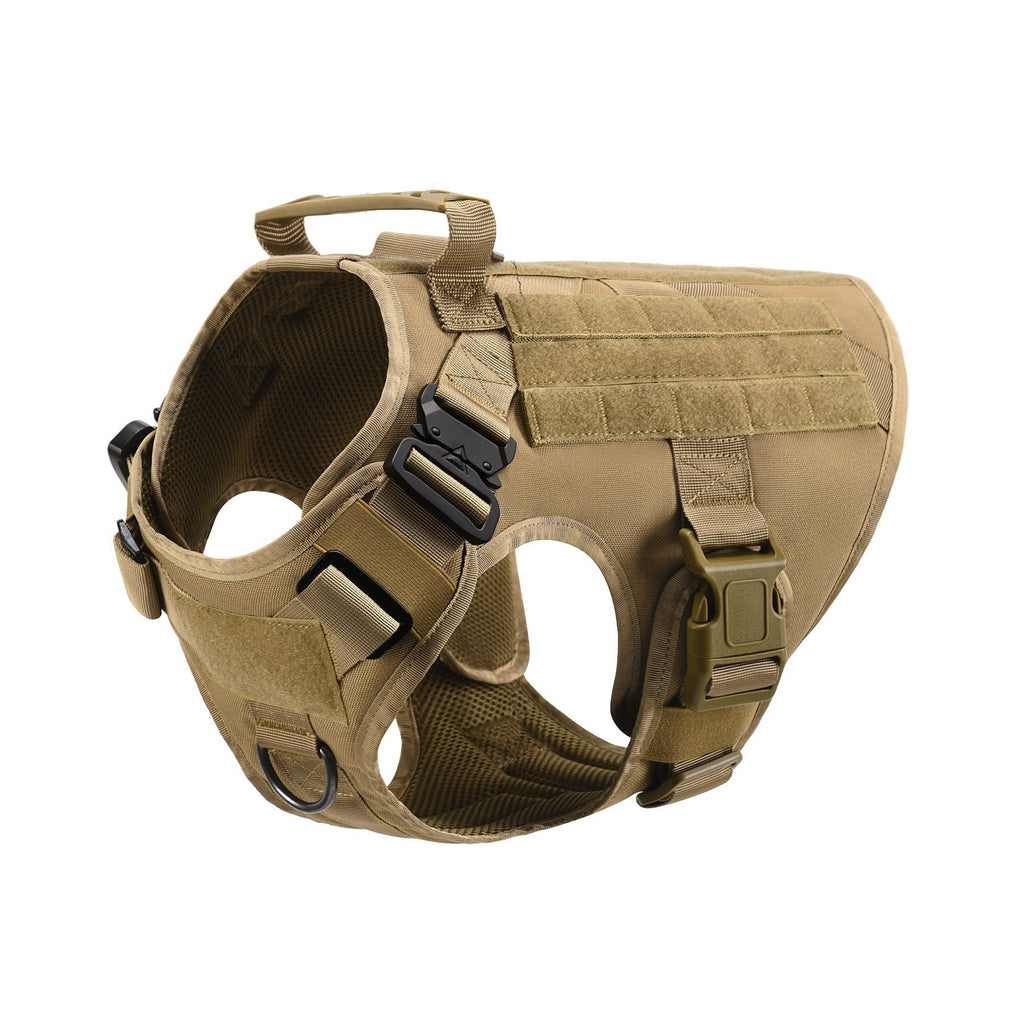 Outdoor Water Bottle Vest Dog Harness Set