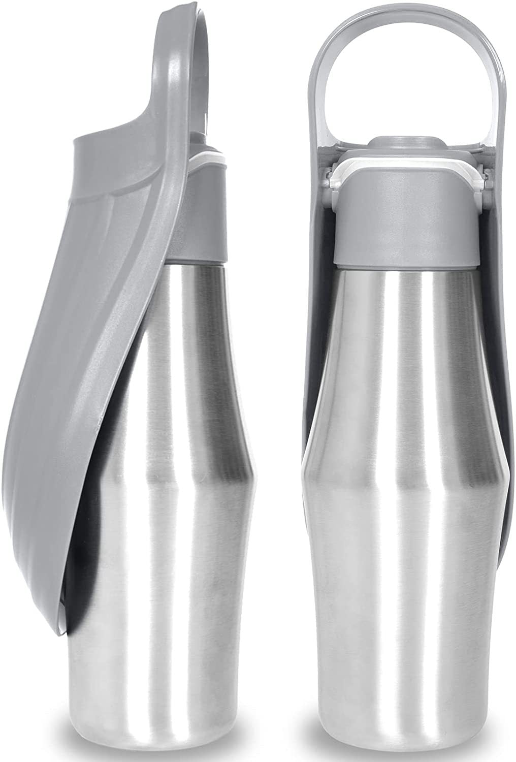 Portable Dog Water Bottle with Soft Silicone Design