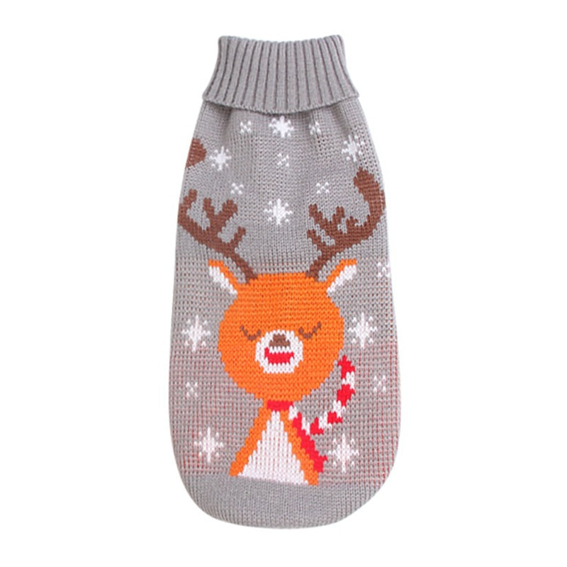 Christmas Turtleneck Sweater for Dogs