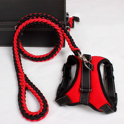 Padded Reflective Dog Harness Vest for All Sizes