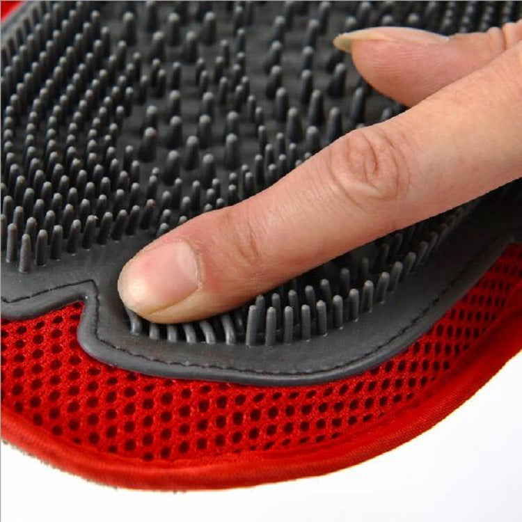 Dog Fur Grooming Massage Brush in Black