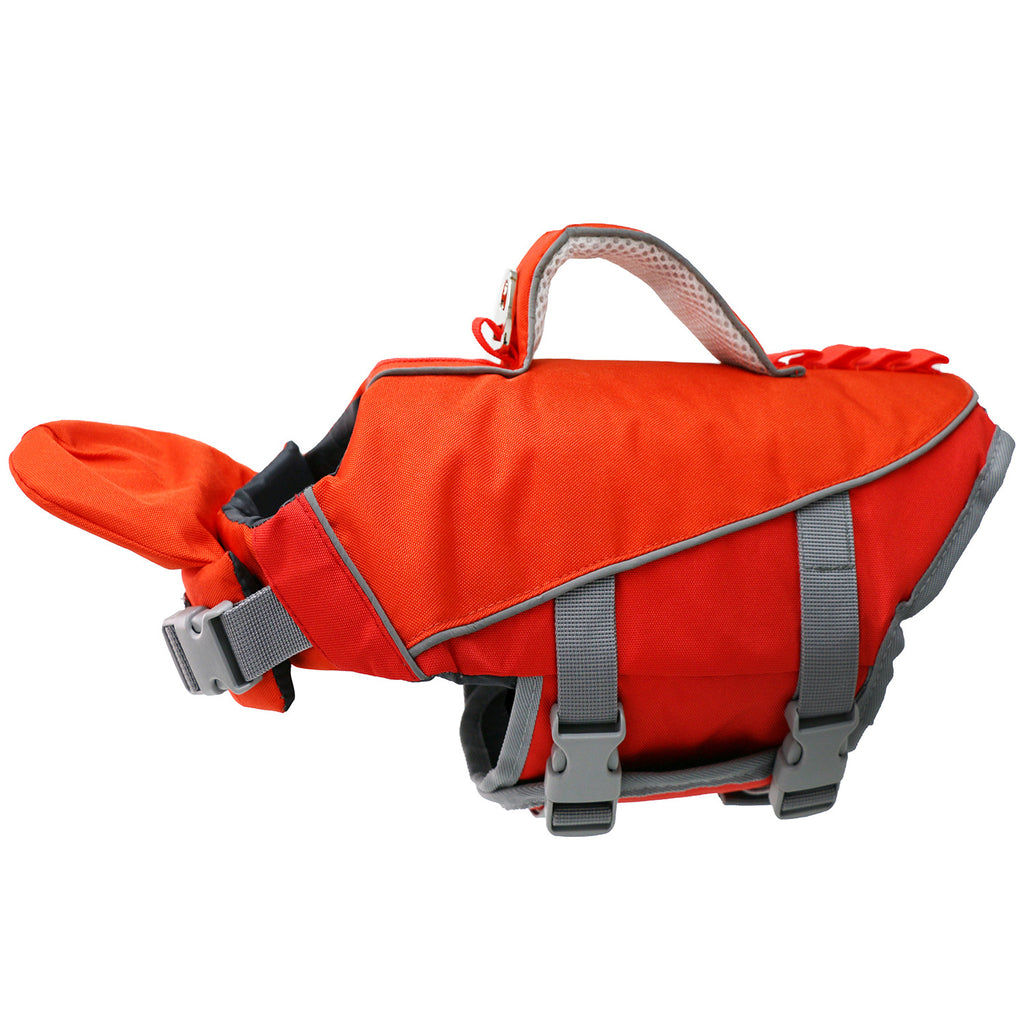 Reflective Patchwork Dog Swimsuit Vest