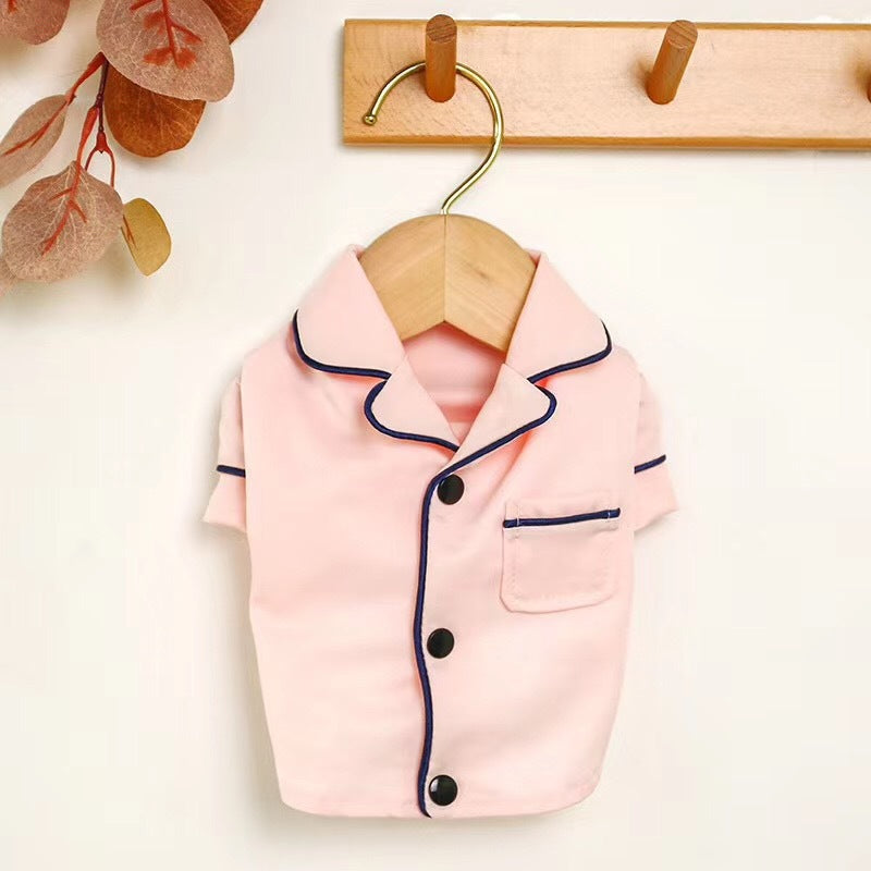 Cozy Dog Bathrobe and Pajamas Set