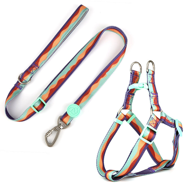 Dog Collar, Leash and Harness Set