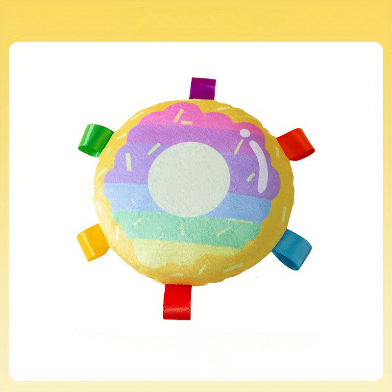Cartoon Plush Flying Disc Toy for Outdoor Play