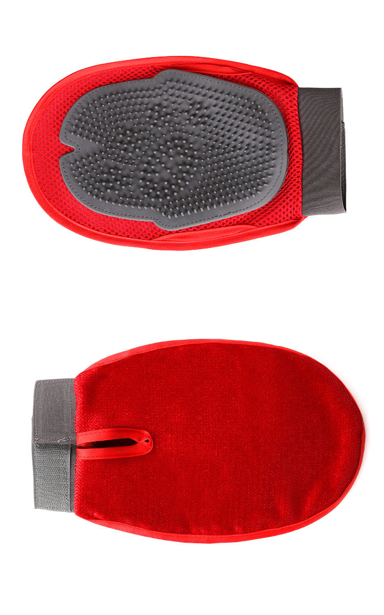 Dog Fur Grooming Massage Brush in Black