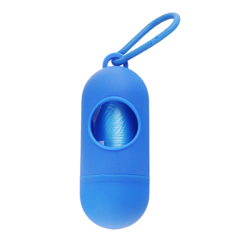 Poop Bag Dispenser With Hook in Multiple Colors